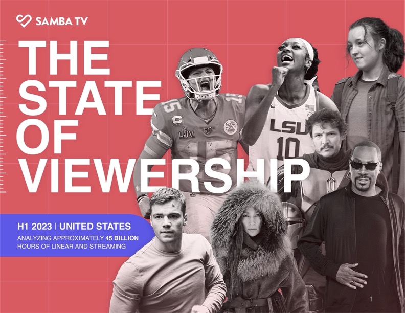 Samba TV「The State of Viewership」（H1 2023｜US）