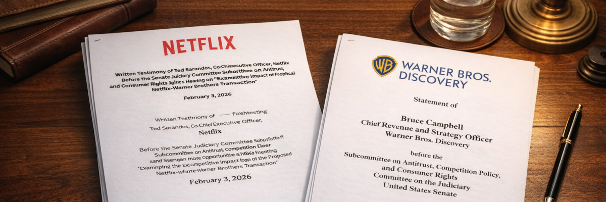 Netflix × Warner Bros. Discovery 買収公聴会において